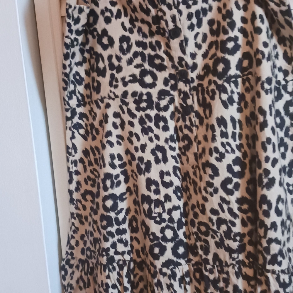 Women animal print dress